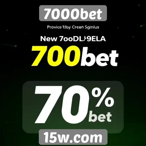 Visão geral das ofertas do site 7000bet